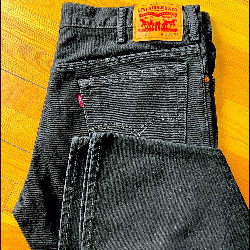 Men’s Black 517 Bootcut Levi’s
